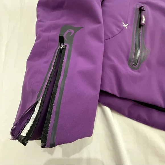 Völkl Women’s Ski Snowboard Winter Sport Jacket Purple Sensortex 10K Size 10